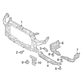 Hyundai OE - Radiator Support