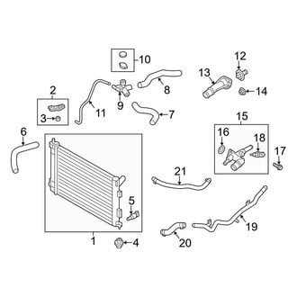 Hyundai OE - Cooling - Radiator & Components