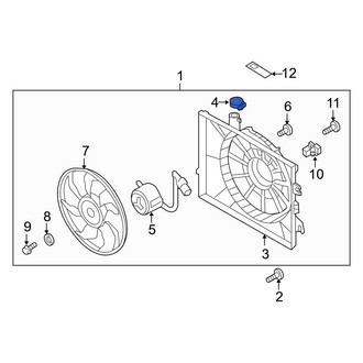 Hyundai OE - Engine Coolant Reservoir Cap