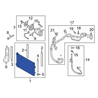 Hyundai OE - A/C Condenser
