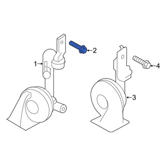 Hyundai OE - Fuel Filler Door Bolt