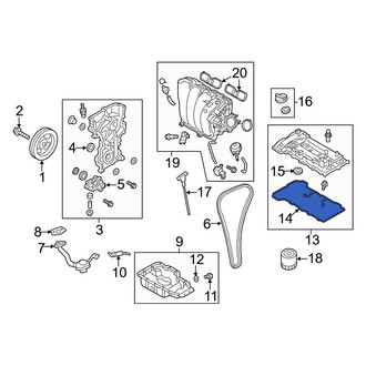 Hyundai OE - Engine Valve Cover Gasket