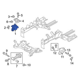 Hyundai OE - Upper Engine Mount