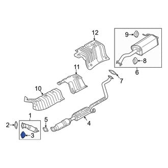 Hyundai OE - Exhaust System Hanger