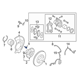 Hyundai OE - Cruise Control Cable Bolt