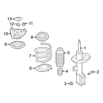 Hyundai OE - Front Suspension - Struts & Components