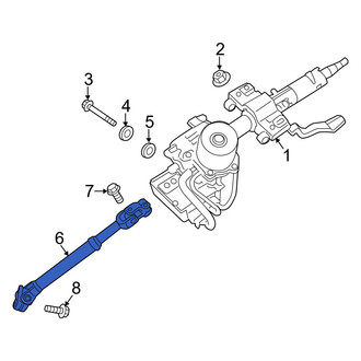 Hyundai OE - Lower Steering Shaft