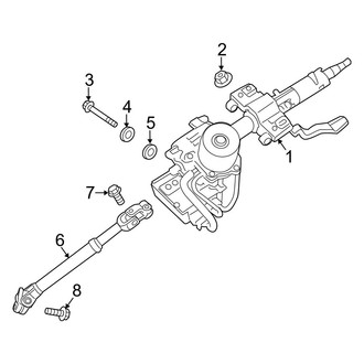 Hyundai OE - Steering Column Assembly