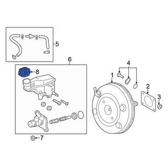Hyundai OE - Brake Master Cylinder Reservoir Cap