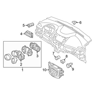 Hyundai OE - Instrument Panel - Cluster & Switches (Base)