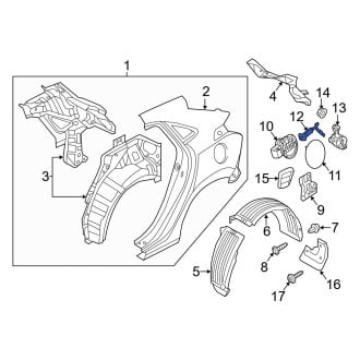 Hyundai Elantra OEM Quarter Panels & Parts | Rear & Front — CARiD.com