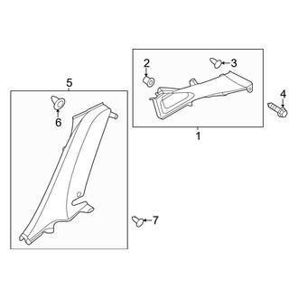Hyundai OE - Quarter Panel - Interior Trim
