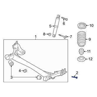 Hyundai OE - Beam Axle Bolt