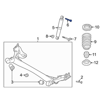 Hyundai OE - Suspension Shock Absorber Bolt