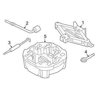 Hyundai OE - Rear Body & Floor - Jack & Components