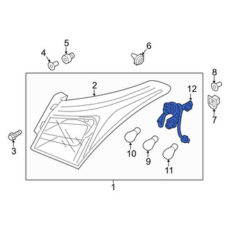 Hyundai OE - Tail Light Socket
