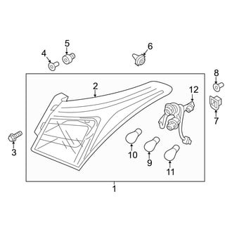 Hyundai OE - Rear Lamps - Tail Lamps (W/O LED)