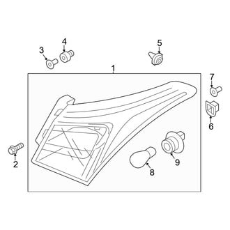 Hyundai OE - Rear Lamps - Tail Lamps (With LED)