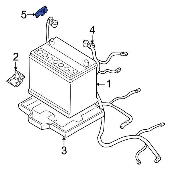 Battery Cable Terminal End