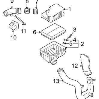 Hyundai OE - Engine - Air Intake (2.4L)