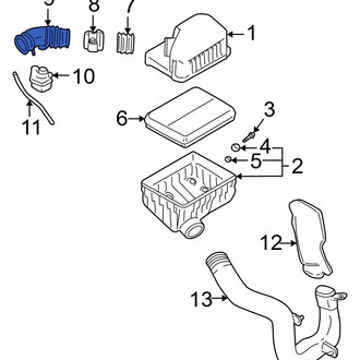 Hyundai OE - Engine Air Intake Hose