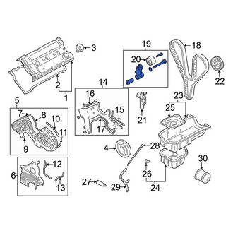 Hyundai OE - Engine Timing Belt Tensioner
