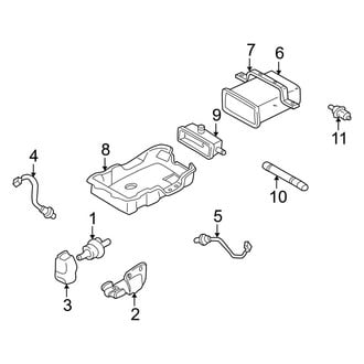 Hyundai OE - Emission System - Emission Components (2.7L)
