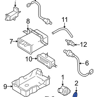 Hyundai OE - Exhaust Gas Recirculation (EGR) Valve Gasket