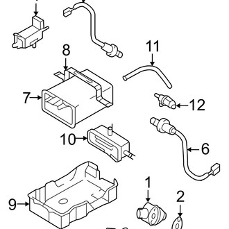 Hyundai OE - Emission System - Emission Components (3.5L)