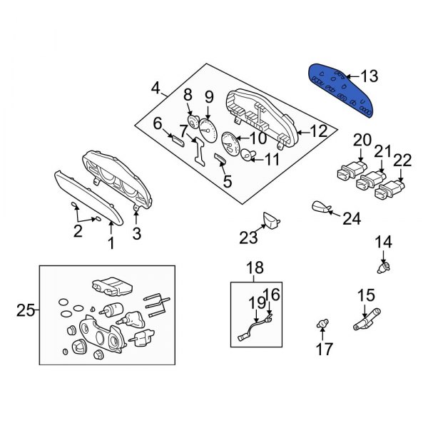 Instrument Panel Circuit Board