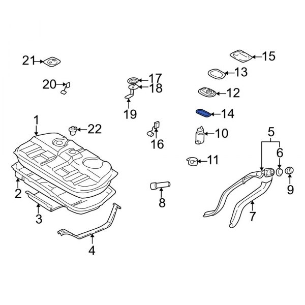 Fuel Pump Tank Seal