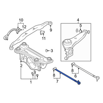 Hyundai OE - Rear Left Lower Suspension Control Arm