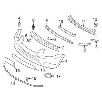 Hyundai OE - Grille Molding Bolt