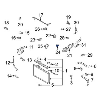 Hyundai OE - Engine Coolant Thermostat