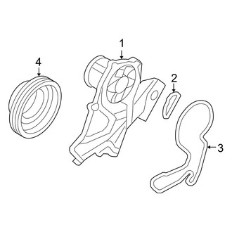Hyundai OE - Cooling - Water Pump (Limited / SE)