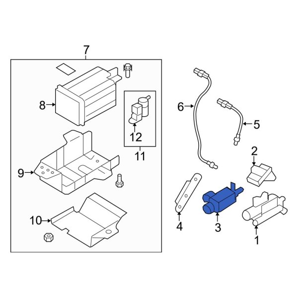 Vapor Canister Purge Solenoid