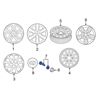 Hyundai OE - Tire Valve Stem