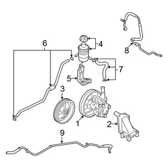 Hyundai OE - Steering Gear & Linkage - Pump & Hoses (GLS)