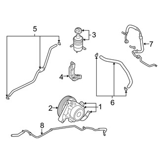 Hyundai OE - Steering Gear & Linkage - Pump & Hoses (Limited / SE)