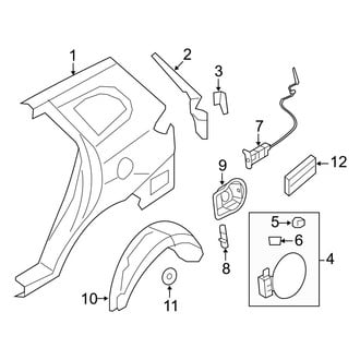 Hyundai OE - Quarter Panel - Exterior Trim