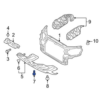 Hyundai OE - Rear Headlight Mounting Bolt