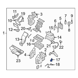 Hyundai OE - HVAC Air Inlet Door Actuator