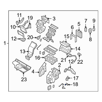 Hyundai OE - A/C Evaporator Temperature Sensor