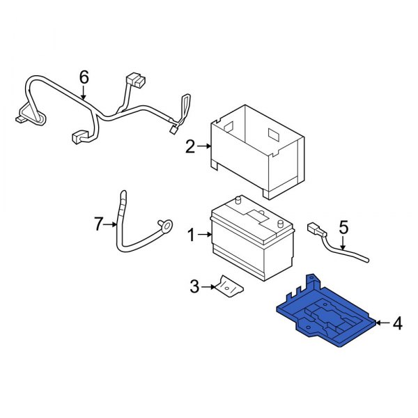 Battery Tray