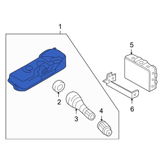 Hyundai OE - Tire Pressure Monitoring System (TPMS) Sensor