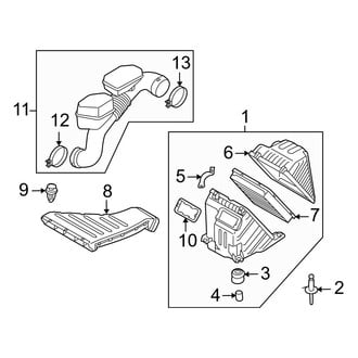 Hyundai OE - Engine - Air Intake (2.4L)
