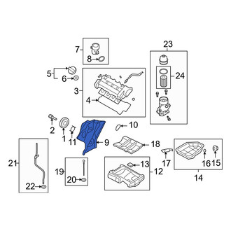 Hyundai OE - Engine Timing Cover