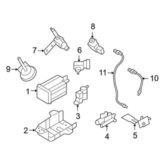 Hyundai OE - Emission System - Emission Components (GLS / Limited 2.4L)