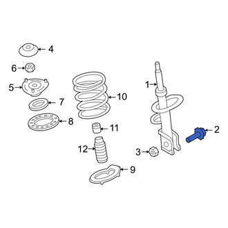 Hyundai OE - Suspension Strut Bolt
