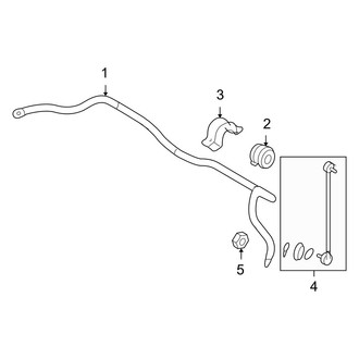 Hyundai OE - Front Suspension - Stabilizer Bar & Components (GLS / Limited / SE)